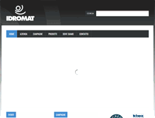 Tablet Screenshot of idromat.com